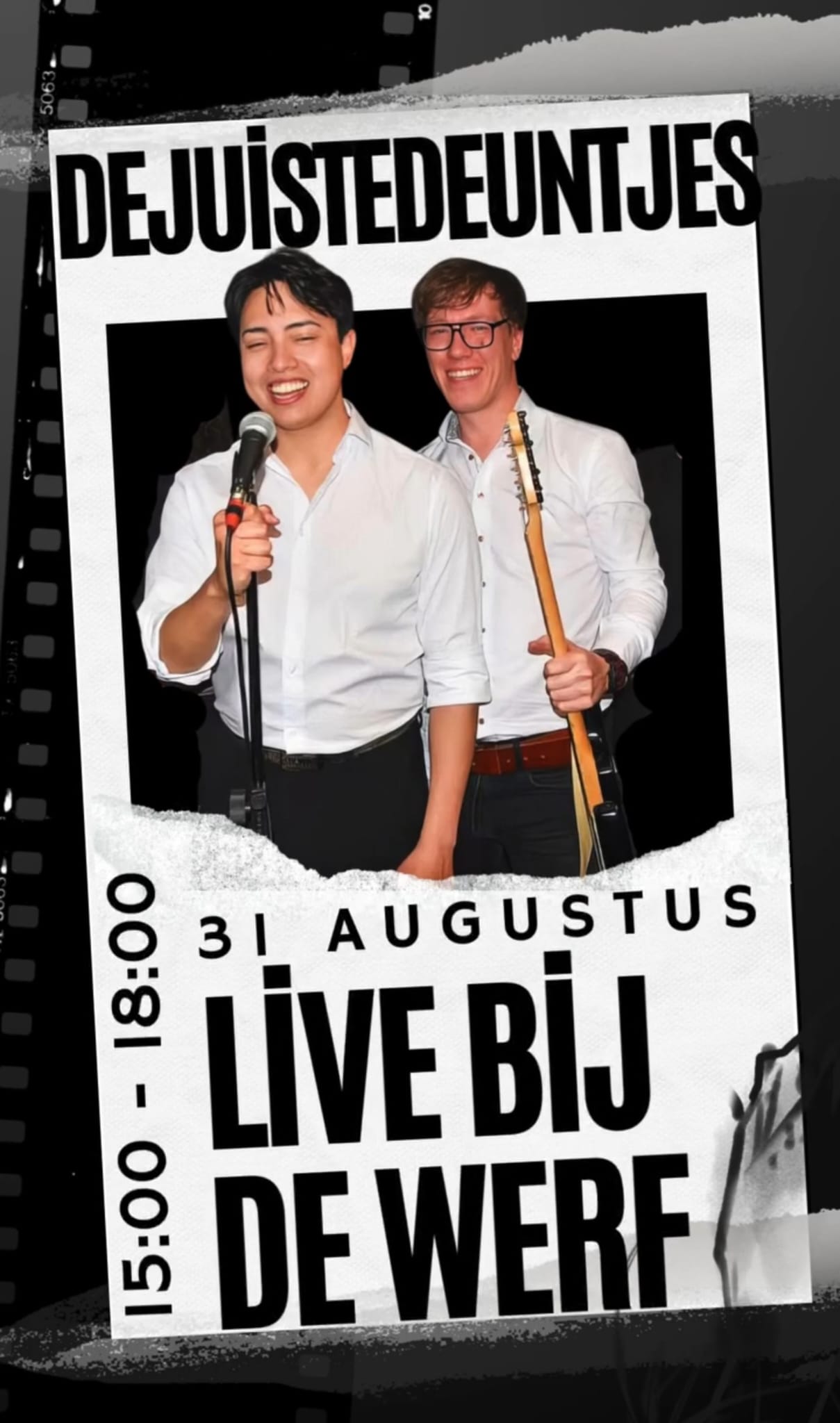 Live muziek op Willemsoord in Den Helder Zondag evenement borrel 31 Augustus, wat te doen