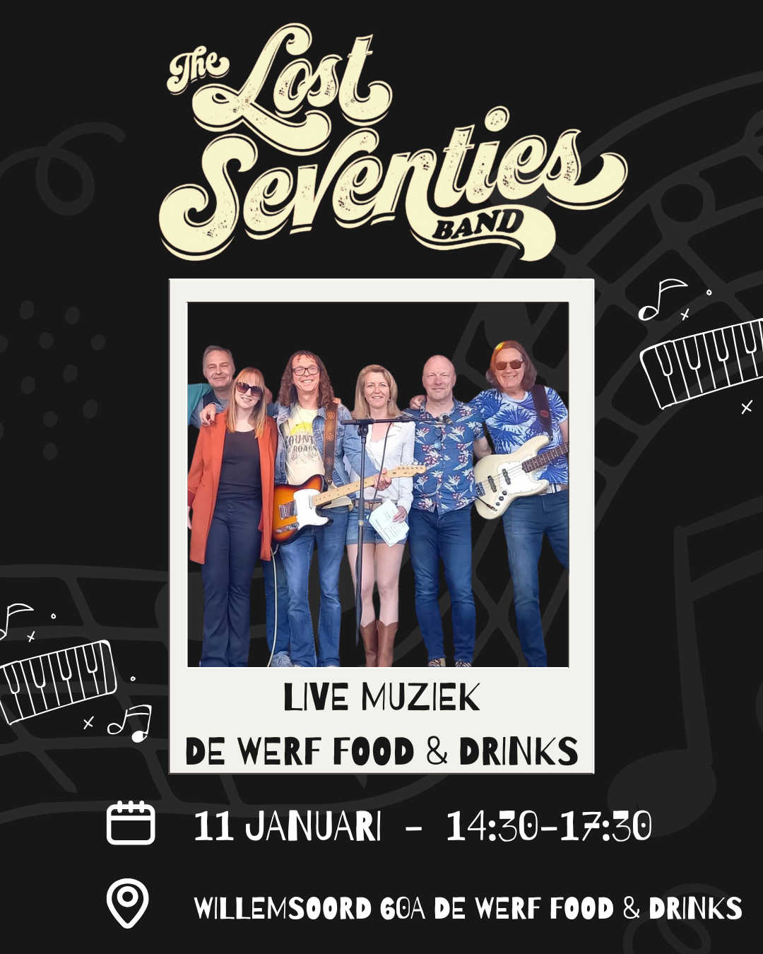 Live muziek op Willemsoord bij De Werf Den Helder op Zondag
