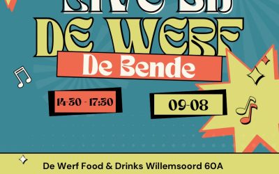Live Muziek met De Bende bij De Werf Food & Drinks