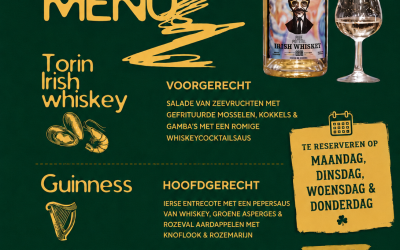 Fear Grinn Whiskey Menu