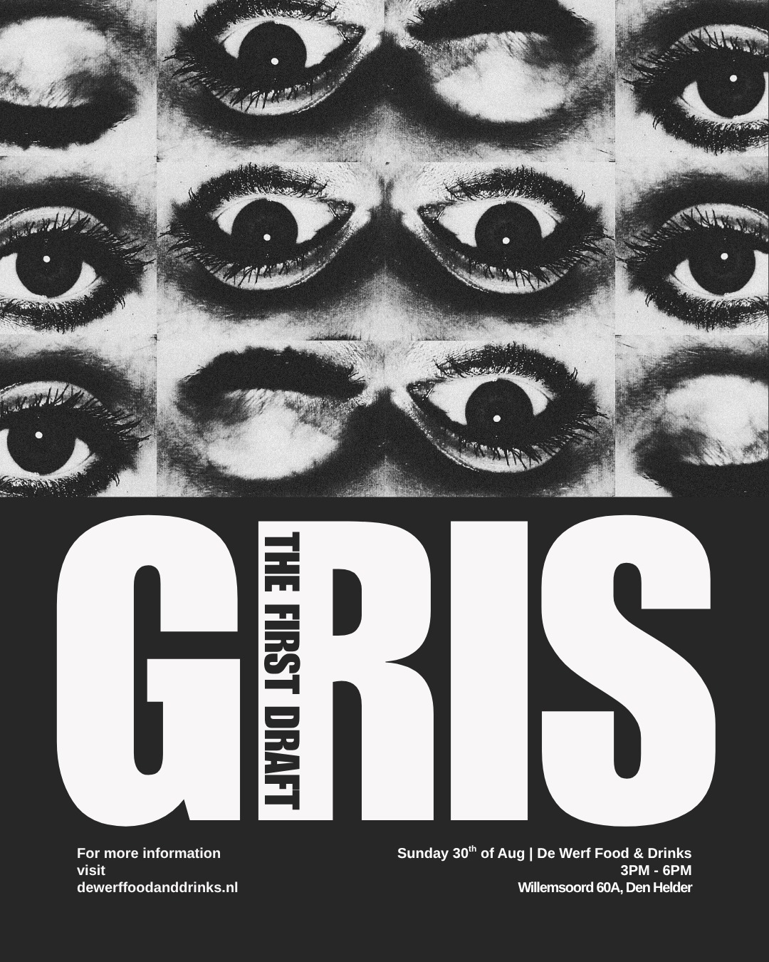 GRiS live bij De Werf in Den Helder op 30 augustus 2026