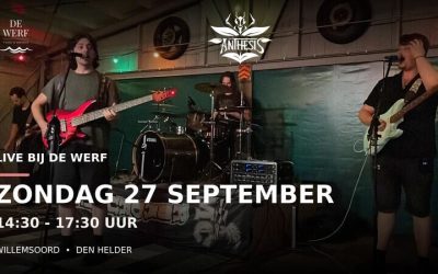 Anthesis live bij De Werf – 27 september 2026